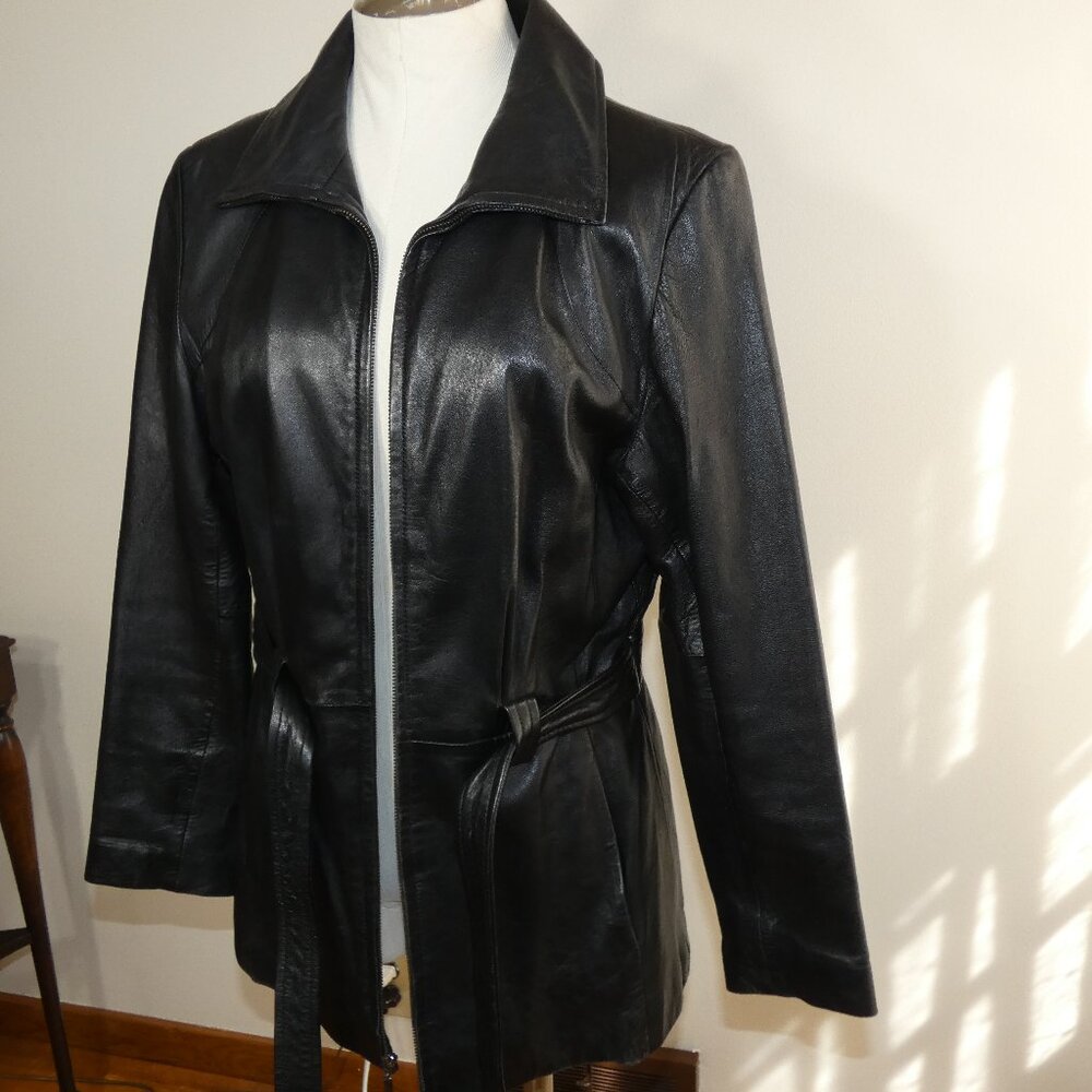 Colebrook & Co Leather Jacket Size M